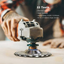 Load image into Gallery viewer, Wood Carving Chain Disc